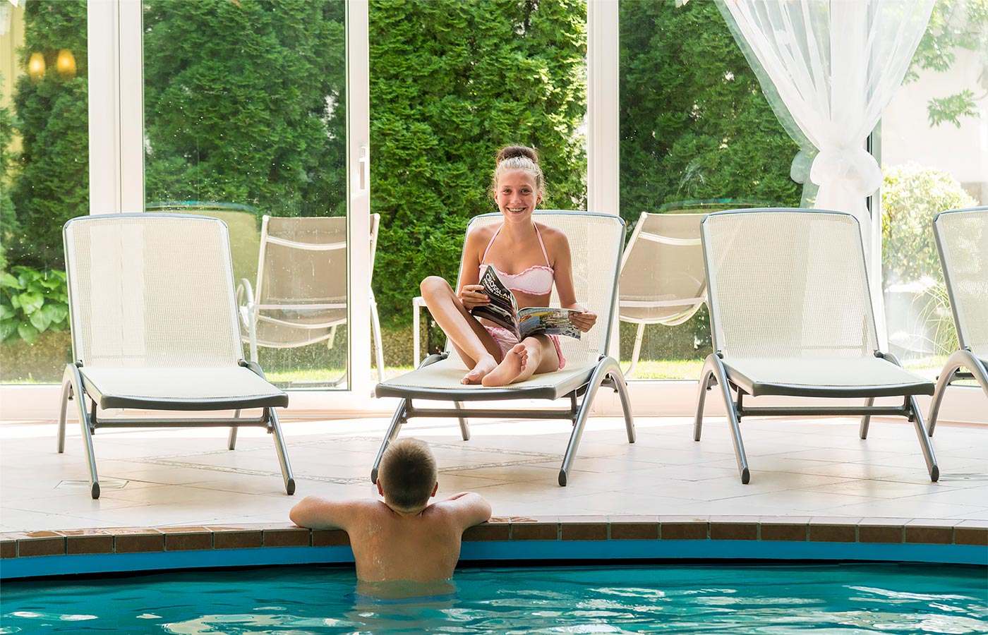 Ferienwohnung Passeiertal mit Pool – Hotel Alpenhof